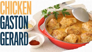 Chicken Gaston Gerard Learn the history and make the dish  Famous French chicken recipe [upl. by Cordalia]