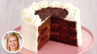 Professional Baker Teaches You How To Make BLACK FOREST CAKE [upl. by Sherline]