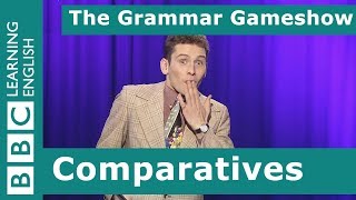 Comparatives The Grammar Gameshow Episode 15 [upl. by Eonak307]