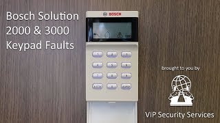 BOSCH How to clear faults on Bosch Solution 2000 amp 3000 [upl. by Moll]