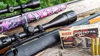 Norma Whitetail 7mm08  Savage Axis VS Ruger American [upl. by Rimaj]