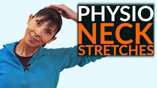 Reduce Neck Pain for Seniors 8 Gentle Neck Stretches [upl. by Attehcram]