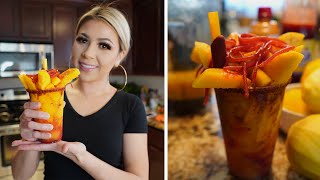 How to Make a Mango Loco Raspado  Mangonada [upl. by Anaele]