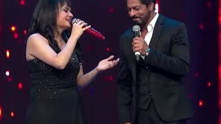 Aditi Singh Sharma With The Singer Side Of Shahrukh At RSMMA  Radio Mirchi [upl. by Marja]