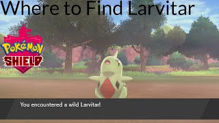 Pokemon Shield  Where to Find Larvitar [upl. by Julina851]