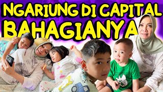 BAHAGIANYA MAMA RIETA SEMUA CUCU NGINEP DI CAPITAL  ALHAMDULILLAH RansEntertainment [upl. by Legnalos]