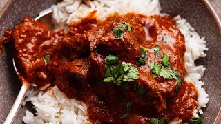 Vindaloo Spicy authentic Indian beef curry [upl. by Nayd335]