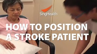 How To Position A Stroke Patient [upl. by Selimah]