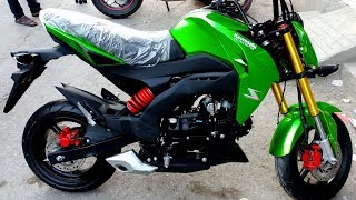 KAWASAKI IN PAKISTAN 150cc MINI REPLICA PRICE IN PAKISTAN FULL REVIEW amp TOP SPEED TEST ON PK BIKES [upl. by Sinylg941]