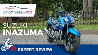 Suzuki Inazuma 250  Expert Review  PakWheels [upl. by Attekal]