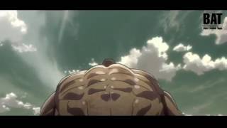 Attack on titan Eren vs The Armored Titan full fight [upl. by Nerrag703]