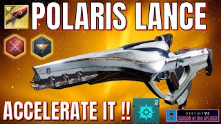 POLARIS LANCE Full PVE  PVP Review Destiny 2 Additional Benefits From Energy Accelerant [upl. by Ekeiram]