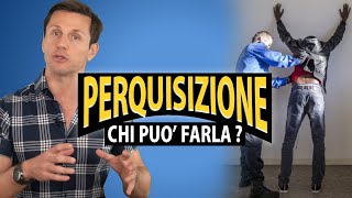 Perquisizione chi può farla  avv Angelo Greco [upl. by Lenox592]