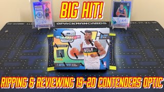 BOOM 201920 Panini Contenders Optic Basketball Hobby Box BreakReview [upl. by Gulgee519]