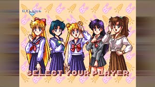 OpenBoR games Sailor Moon R Plus playthrough [upl. by Enneiluj]