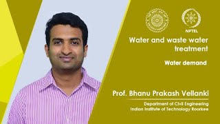 Lecture 31 Water demand [upl. by Haleak]