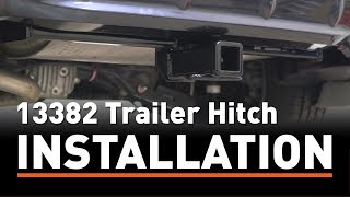 Trailer Hitch Install CURT 13382 on a Subaru Crosstrek [upl. by Roana852]