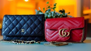 GG Super Mini Matelasse Review  CC WOC comparison [upl. by Gassman]