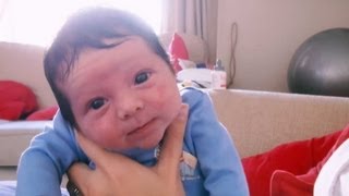 24 Hours with a newborn baby [upl. by Ahsenwahs671]