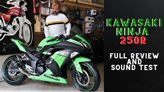 Kawasaki Ninja 250R 2012 Model Full Review amp Sound Test [upl. by Colet]