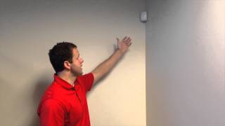 Changing A Motion Detector Battery [upl. by Winfield]