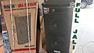 AHUJA SRX250®DXM PA SPEAKER SYSTEMS UNBOXING amp REVIEW [upl. by Ginger]