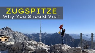 Zugspitze  Highest Mountain In Germany and The Beautiful Eibsee Lake [upl. by Petracca]