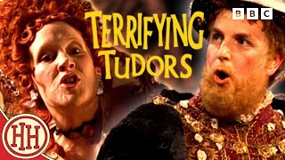 Horrible Histories  The Terrifying Tudors  Compilation [upl. by Nilek]