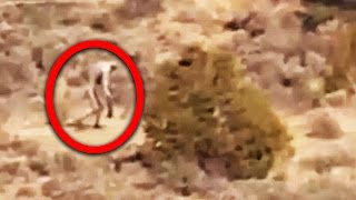 15 CREEPY Humanoids Caught on Tape [upl. by Karub167]