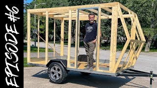 How to Build a Travel Trailer  DIY Guide to Installing the Floor and Framing [upl. by Ablem]