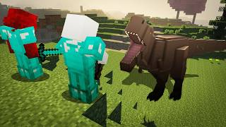 Surviving Dinosaurs in Minecraft [upl. by Boyes]