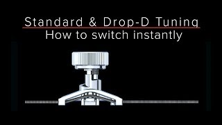 INSTANT DROPD TUNING  PitchKey Demo  Review  Easy NonInvasive Guitar Accessory [upl. by Jonah]