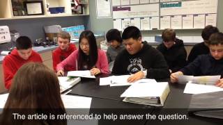 AVID Socratic Seminar [upl. by Marvin]