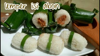 Lemper isi abon  mudah dan praktis [upl. by Analak]