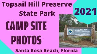 Topsail Hill Preserve State Park Camp Site Photos [upl. by Eniamzaj]