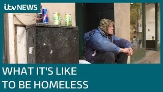 Stories from the streets What its like to be homeless  ITV News [upl. by Nytsirhc922]