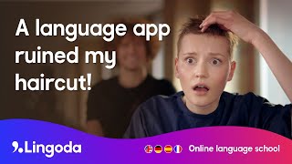 Learn a language with Lingoda  Wrong haircut  TV Commercial [upl. by Othilie]