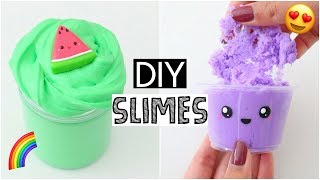 MAKING 6 AMAZING DIY SLIMES  FAMOUS Slime Recipe COMPILATION [upl. by Notnerb]