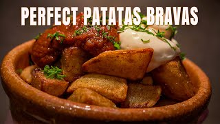 How To Make The BEST PATATAS BRAVAS Like a Pro Chef [upl. by Anoirb]