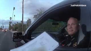 Tucson AZ Police Officer Pulls Over His Chief [upl. by Jollanta]