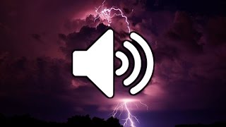 Thunder Clap Sound Effect HD Best Thunder Quality [upl. by Laurentium137]