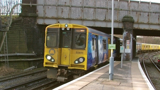 Half an Hour at 216  Birkenhead North Station 1022017  Class 507 508 terminus [upl. by Ong]