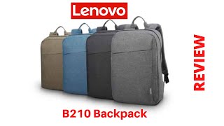 REVIEW LENOVO B210 156quot LAPTOP CASUAL BACKPACK [upl. by Naimaj]