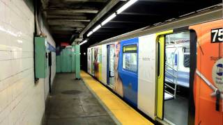 IRT SWATCH Adwrapped R142A 6 train at Longwood Avenue Pelham Bound [upl. by Enoj]