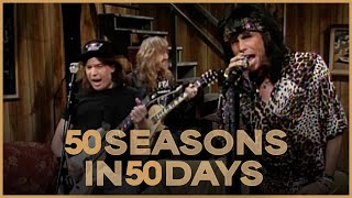 Waynes World Aerosmith  SNL [upl. by Assetal]