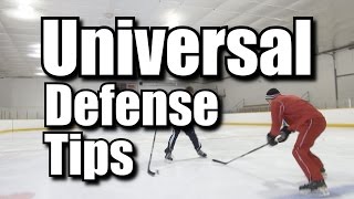 3 Universal Defensive Hockey Tips [upl. by Licha32]