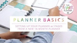 Planner Basics  Stephanie Flemings Personal Happy Planner® SetUp [upl. by Yennaiv]