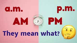 WHAT do AM and PM stand for with reference to TIME  EXTRA KNOWLEDGE [upl. by Duhl]