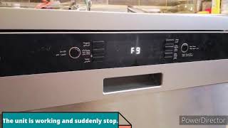 How to repair Dishwasher Error F9 [upl. by Gherardo595]