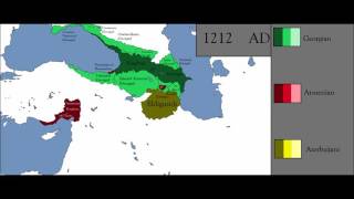 The History of the South Caucasus  Every Year [upl. by Sutherlan]